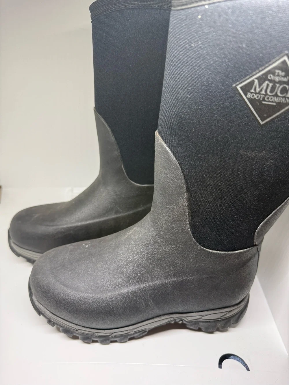 Kids Black Waterproof Rain & Snow Boots - Pull-On Winter Boot